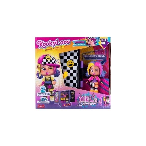 Magic Box KookyLoos Mel Szafa Zestaw, Figurka