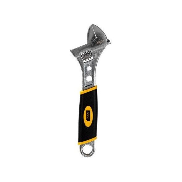 Deli Klucz nastawny Deli Tools EDL30108, 8" (srebrny)