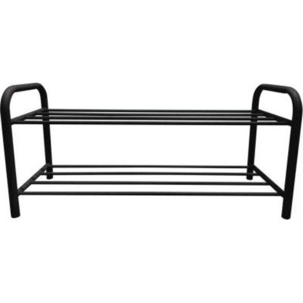 Metalowa Półka Regał Stojak na buty - 2 poziomy