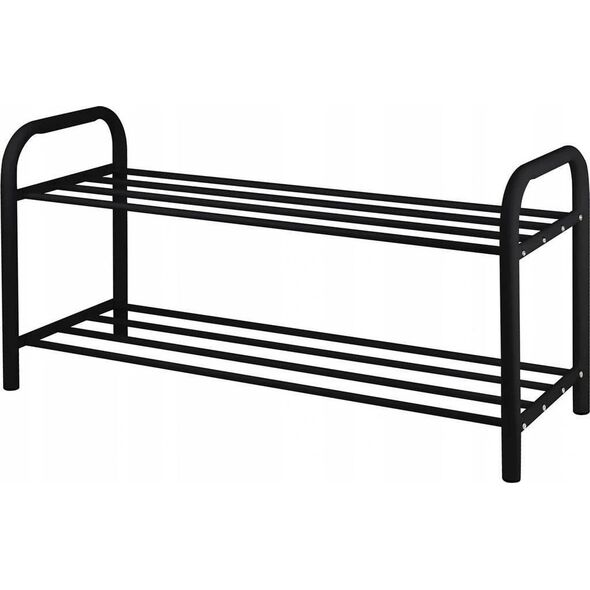 Metalowa Półka Regał Stojak na buty - 2 poziomy