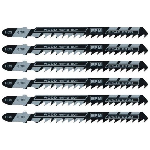 EPM BRZESZCZOT DO WYRZYNARKI 100MM 6TPI DREWNO T144D 5 SZTUK