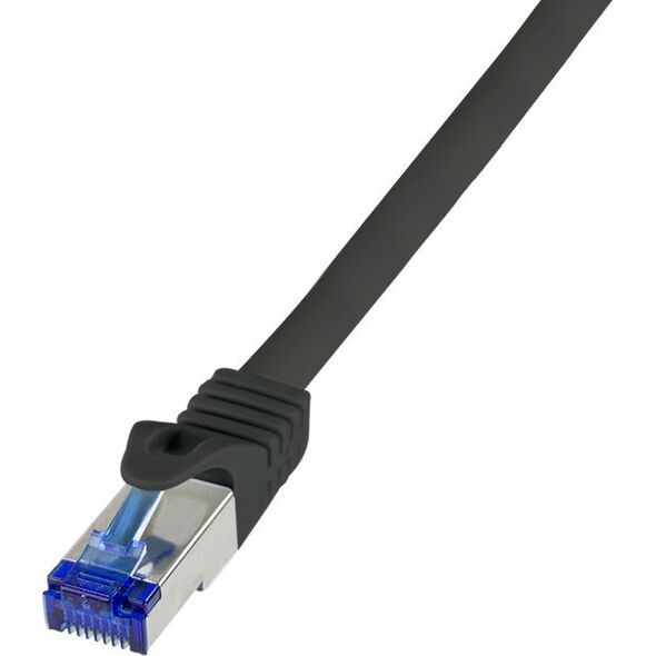 LogiLink LogiLink C6A093S kabel sieciowy Czarny 10 m Cat6a S/FTP (S-STP)
