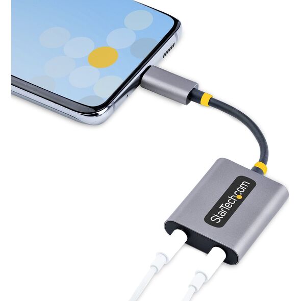 StarTech USB-C HEADPHONE SPLITTER USB-C HEADPHONE SPLITTER