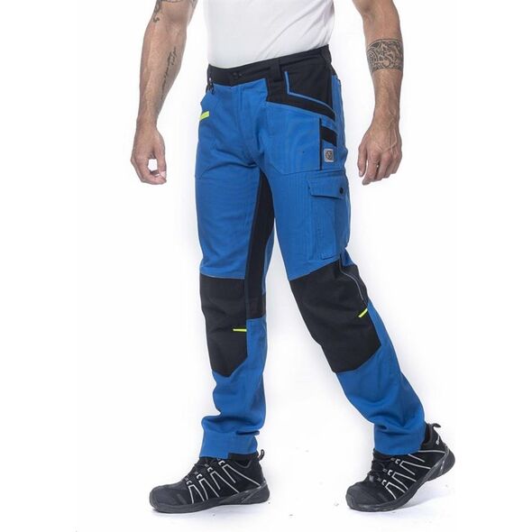 Ardon ARDON 4Xstretch - spodnie robocze pas stretch, 7 kieszeni: na składaną miarkę, śrubokręt, nóż + na nakolanniki, d-ring, - ciemno-szara H6088 56