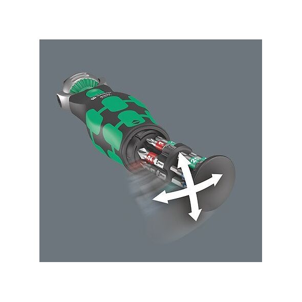 Wiertło Wera WERA ZESTAW KOŃCÓWEK Z GRZECHOTKĄ 3/8" 13cz. 8009 ZYKLOP POCKET SET 1