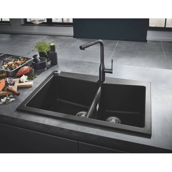 Bateria kuchenna Grohe Bateria Kuchenna Essence Brushed Hard Graphite 30270AL0 Grohe