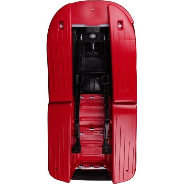 Hamax Nartosanki Hamax Sno Racing czarno-czerwone 505524 Uniwersalny
