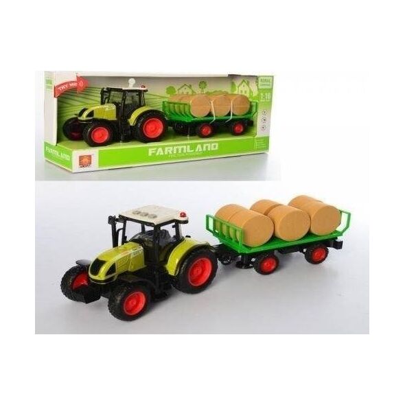 Maksik Traktor z naczepą