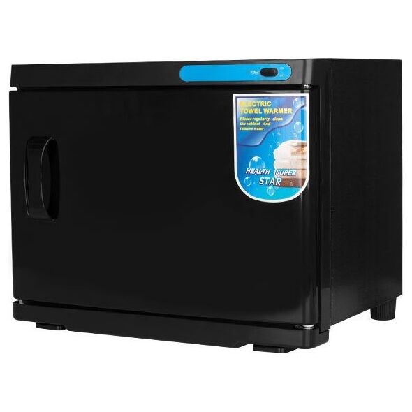Activeshop Podgrzewacz do ręcznikow ze sterylizatorem UV-C 23 L czarny
