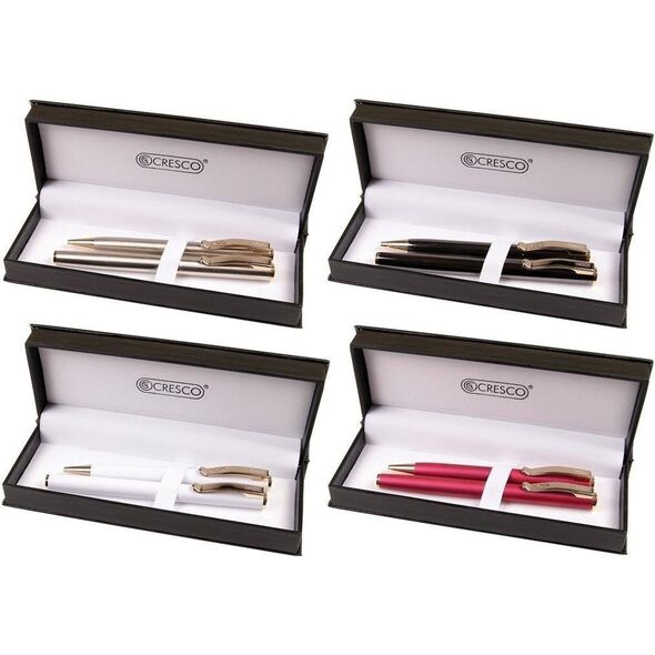 Cresco Zestaw Pióro + Długopis CLASSIC w etui 38