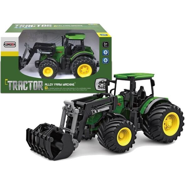 Lean Sport Traktor 1:24 zielony