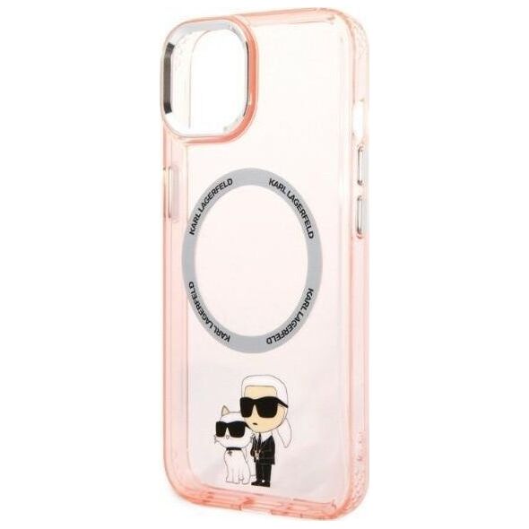 Karl Lagerfeld Karl Lagerfeld IML NFT Karl & Choupette MagSafe - Etui iPhone 14 (różowy)