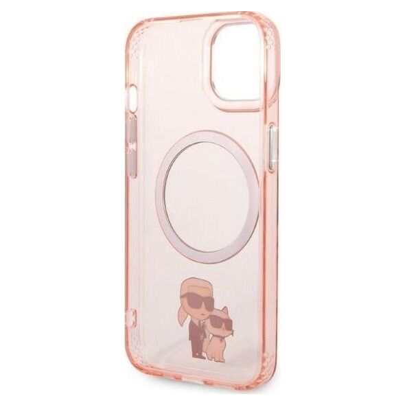 Karl Lagerfeld Karl Lagerfeld IML NFT Karl & Choupette MagSafe - Etui iPhone 14 (różowy)