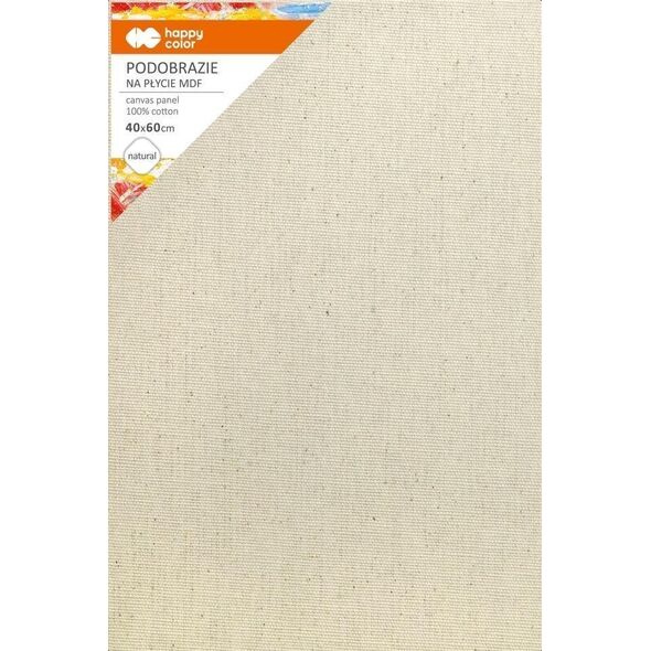 GDD Podobrazie bawełniane 40x60cm natural HAPPY COLOR