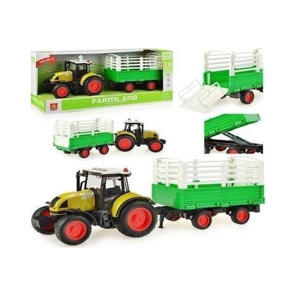 Maksik Traktor z naczepą