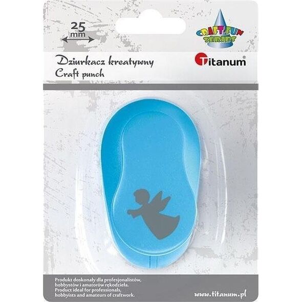 Titanum Dziurkacz z motywem 25mm anioł