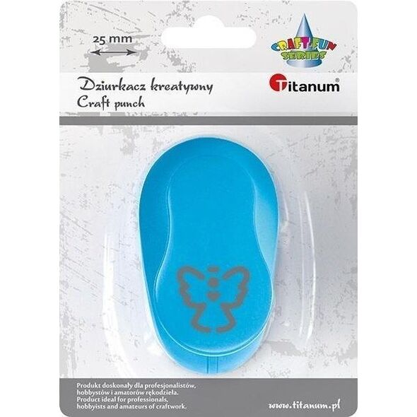 Titanum Dziurkacz z motywem 25mm anioł