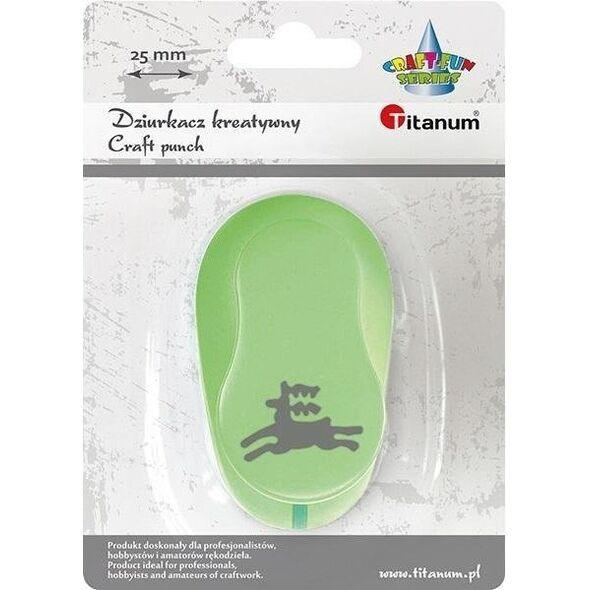 Titanum Dziurkacz z motywem 25mm renifer