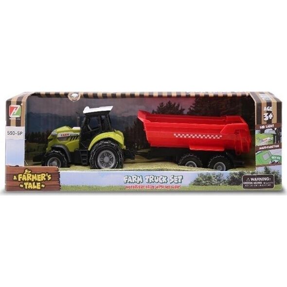 Artyk Mini farma Traktor z przyczepą