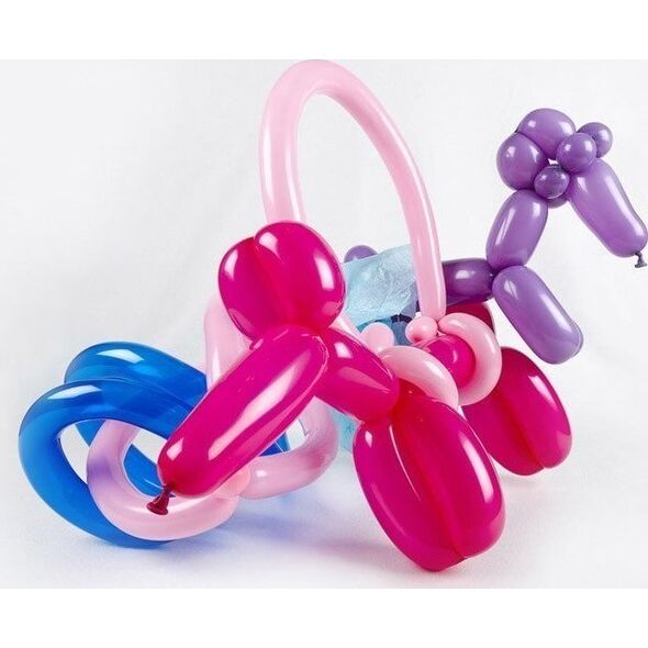 Jokomisiada Długie balony do modelowania + pompka ZA1546