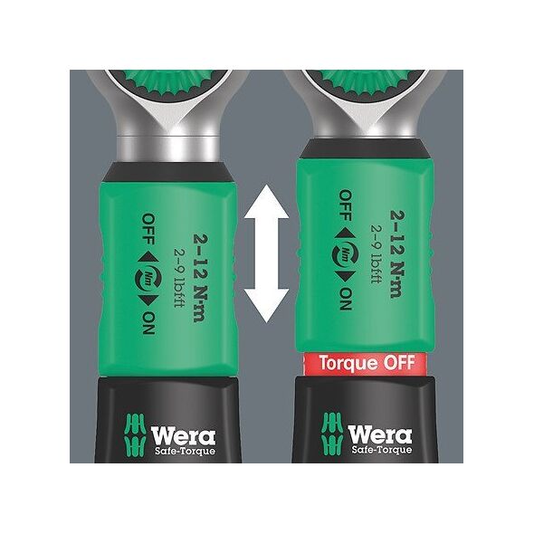 Wera KLUCZ DYNAMOMETRYCZNY SAFE-TORQUE A1 ,1/4',2-12NM,10CZ