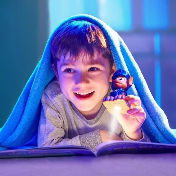 Latarka Paw Patrol Edukacyjna lampka nocna i budzik 3 w 1 - PAW PATROL - GoGlow Dream Psi Patrol - Latarka Chase i wskaznik budzika