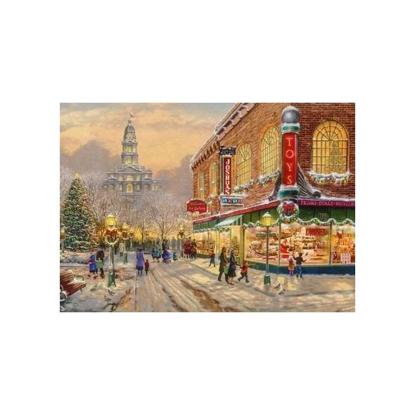 Schmidt Spiele PQ Puzzle 1000 el. THOMAS KINKADE Świąteczne życzenie