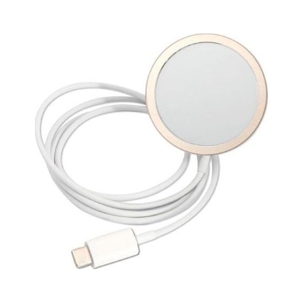 Guess Guess zestaw ładowarka MagSafe + etui do iPhone 14 Plus 6,7" białe Marble (GUBPP14MHMEACSH)