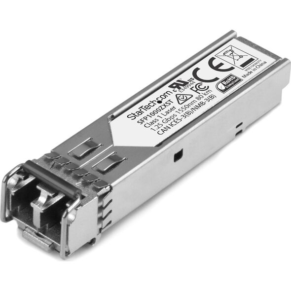 Moduł SFP StarTech StarTech SFP1000ZXST moduł przekaźników sieciowych Swiatłowód 1250 Mbit/s SFP 1550 nm