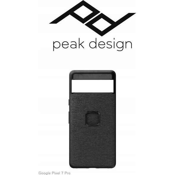 Peak Design Peak Design Mobile Etui Everyday Case Fabric Google Pixel 7 Pro - Grafitowe