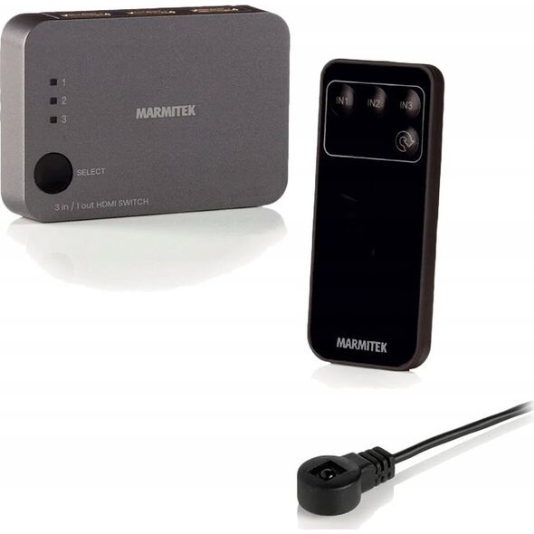 Marmitek Marmitek Connect 310 UHD 2.0 HDMI AutoSwitch 3 in/1 out 4K60