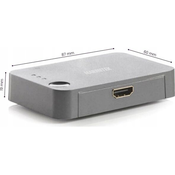 Marmitek Marmitek Connect 310 UHD 2.0 HDMI AutoSwitch 3 in/1 out 4K60