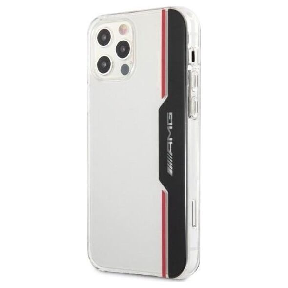 Mercedes AMG AMHCP12MTVLBR iPhone 12/12 Pro 6,1" transparent hardcase Electroplate Vertical
