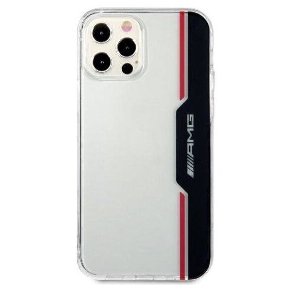 Mercedes AMG AMHCP12MTVLBR iPhone 12/12 Pro 6,1" transparent hardcase Electroplate Vertical