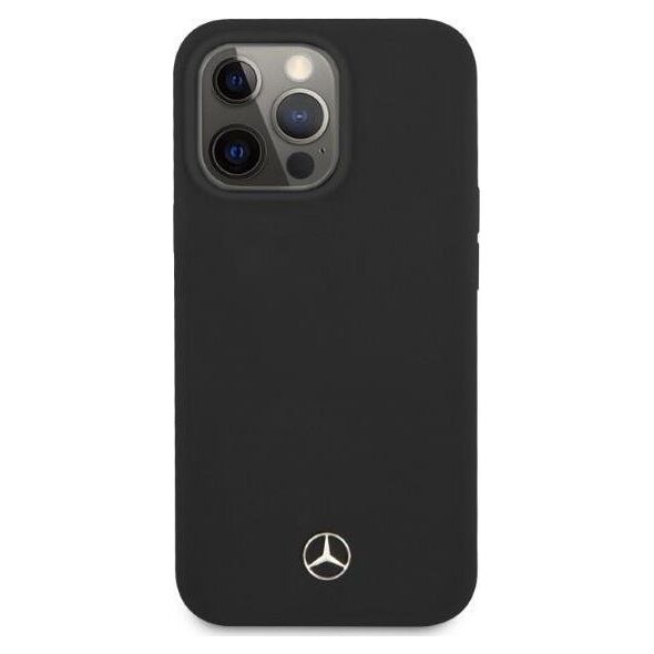 Mercedes Mercedes MEHMP13XSILBK iPhone 13 Pro Max 6,7" czarny/black hardcase Silicone Magsafe