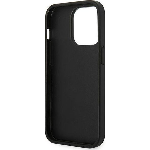 Karl Lagerfeld Etui Karl Lagerfeld KLHCP14XSAPCHK Apple iPhone 14 Pro Max hardcase czarny/black Saffiano Choupette Head Patch