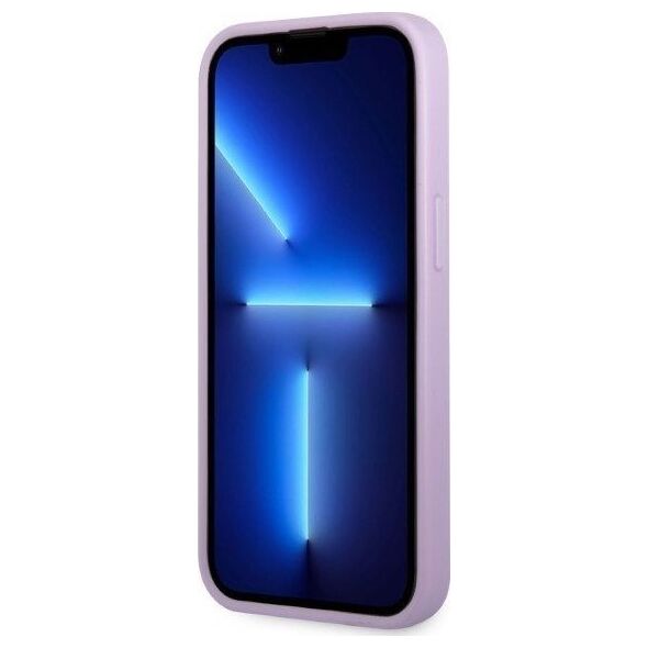 Guess Etui Guess GUHCP13XPS4MU Apple iPhone 13 Pro Max purpurowy/purple hardcase Saffiano 4G Small Metal Logo