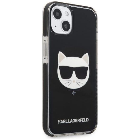 Karl Lagerfeld Etui Karl Lagerfeld KLHCP13MTPECK Apple iPhone 13 hardcase czarny/black Choupette Head