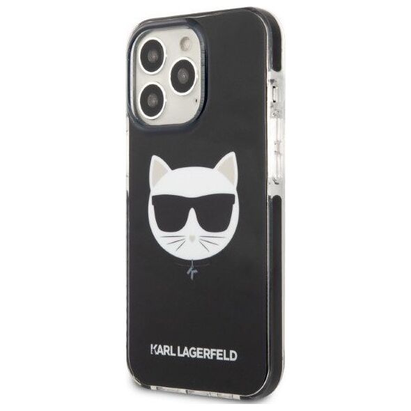 Karl Lagerfeld Etui Karl Lagerfeld KLHCP13XTPECK Apple iPhone 13 czarny/black Choupette Head Black