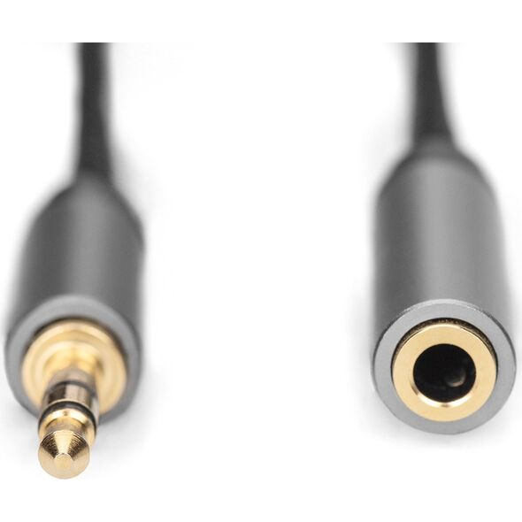 Kabel Digitus Jack 3.5mm - Jack 3.5mm 1.8m czarny (DB-510210-018-S)
