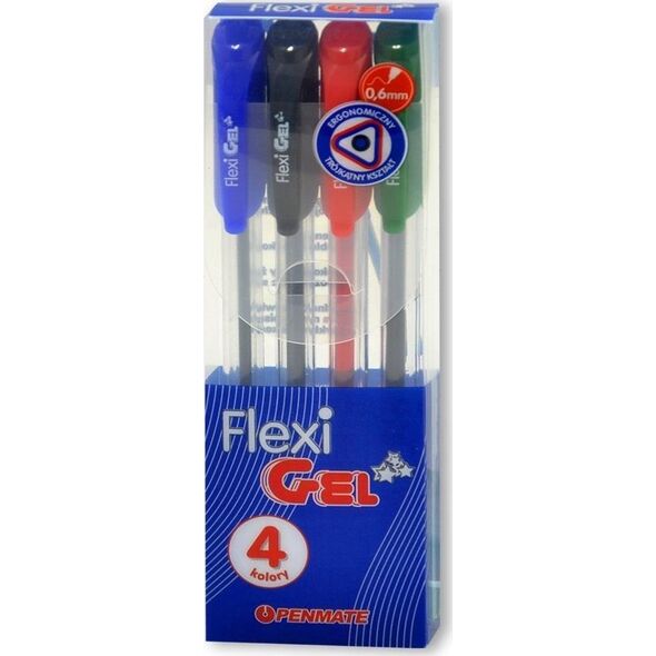 Penmate Długopis żelowy Flexi Abra Gel 4 kol PENMATE