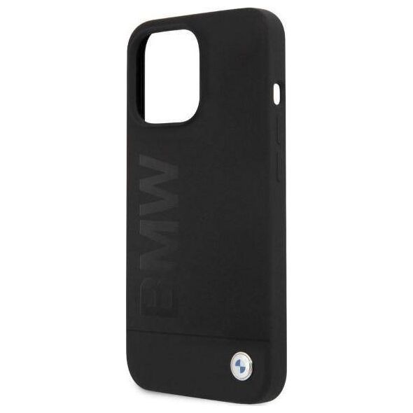 BMW Etui BMW BMHMP13LSLBLBK iPhone 13 Pro / 13 6,1" czarny/black hardcase Silicone Signature Logo Magsafe