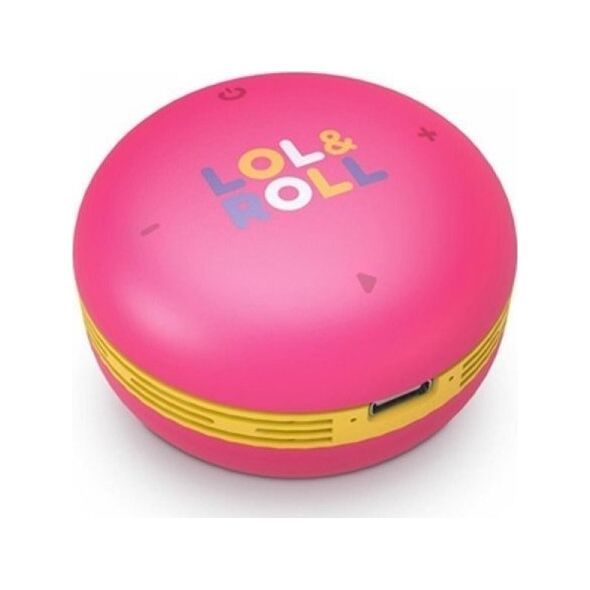 Głośnik Energy Sistem Głośnik Bluetooth Przenośny Energy Sistem Lol&Roll Pop Kids Różowy 5 W 500 mAh