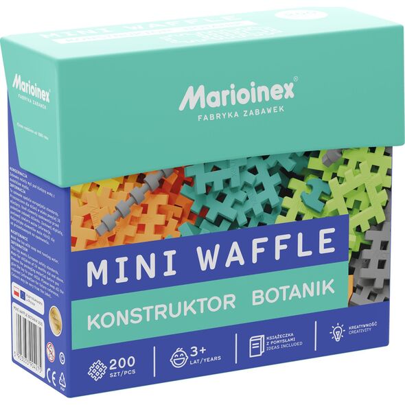 Marioinex ECO Klocki MARIOINEX WAFLE MINI 200e Botanik green