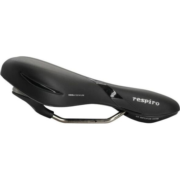 Selle Royal Siodło SELLEROYAL RESPIRO SOFT ATHLETIC 45st. żelowe + elastomery unisex 398g (NEW 2023)