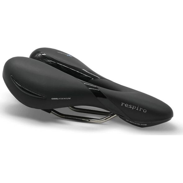 Selle Royal Siodło SELLEROYAL RESPIRO SOFT ATHLETIC 45st. żelowe + elastomery unisex 398g (NEW 2023)