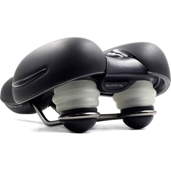 Selle Royal Siodło SELLEROYAL RESPIRO SOFT RELAXED 90st. żelowe + elastomery unisex 771g (NEW 2023)