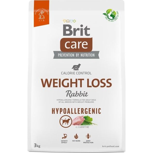 Brit Sucha karma dla psa Hypoallergenic Weight Loss 3 kg