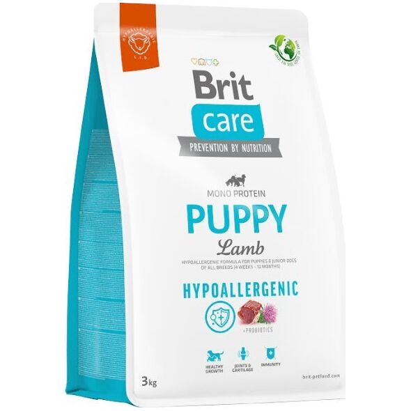 Brit Brit Care Dog Hypoallergenic Puppy Lamb 3kg