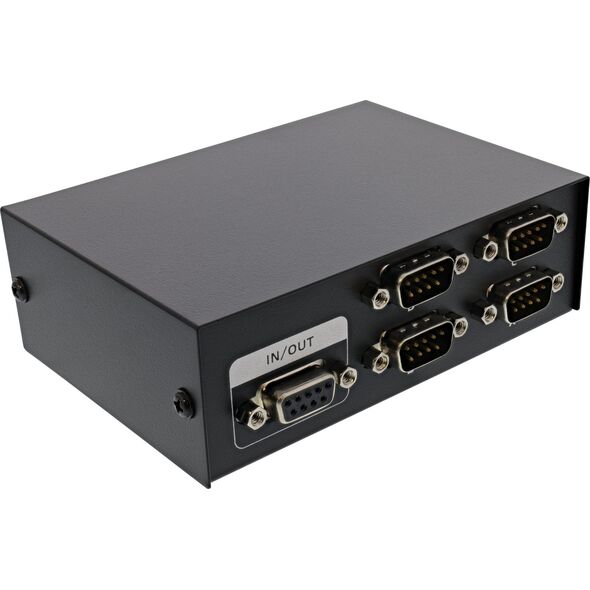 InLine InLine® Serial switch manual 4-port, RS232, 9-pin Sub-D